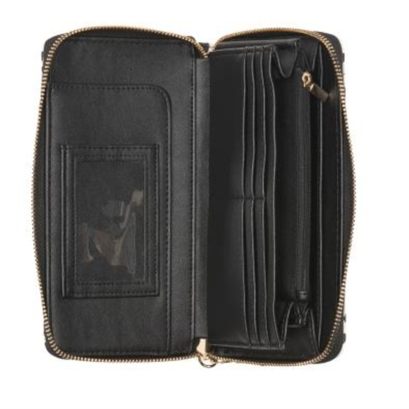 NWT Betsey Johnson Heart Leopard Print Wristlet - Picture 3 of 4